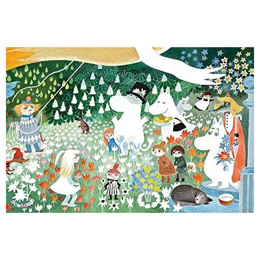 1000 Piece Jigsaw Puzzle Moomin The Dangerous Journey (50x75cm)