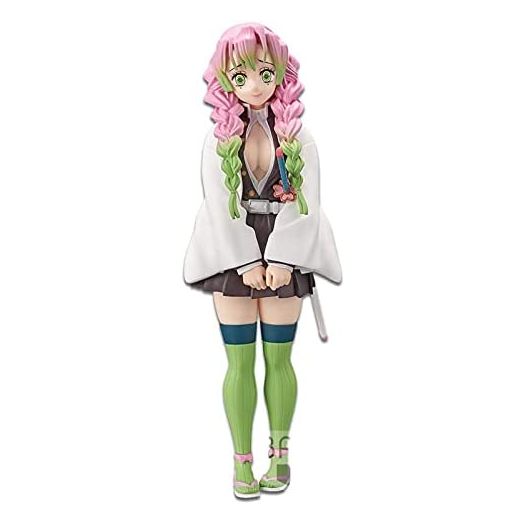 YoCosii Banpresto Demon Slayer: Kimetsu no Yaiba Figure vol.13(B:Mitsuri Kanroji), Multiple Colors (BP17184)