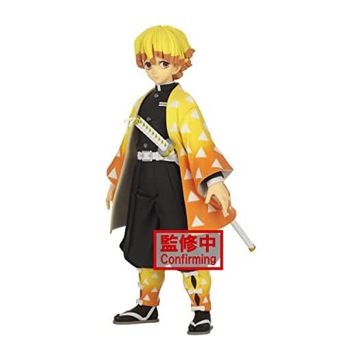 Banpresto 17740 Demon Slayer: Kimetsu No Yaiba Grandista Zenitsu Agatsuma Figure