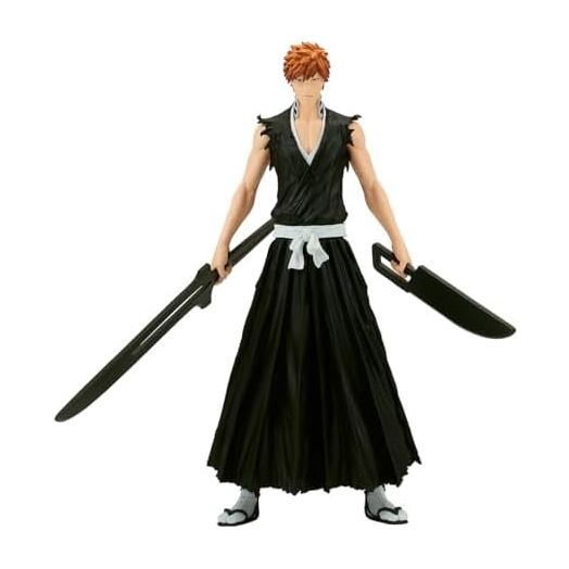 Banpresto - Bleach - Ichigo Kurosaki (ver. A), Bandai Spirits Solid and Souls Figure