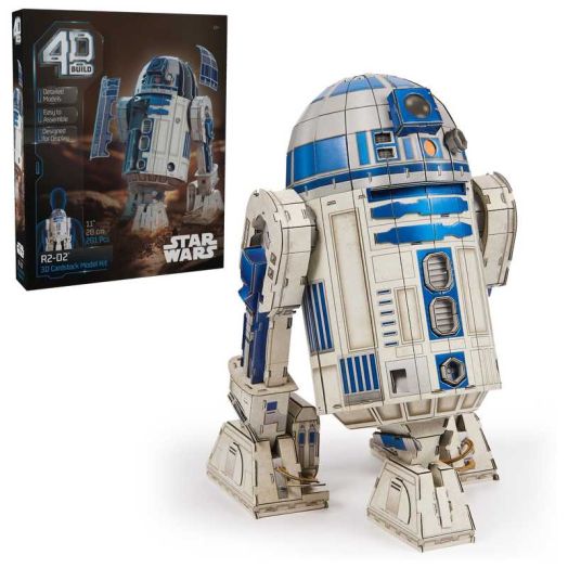 4D Build, Star Wars R2-D2 Cardstock Model Kit