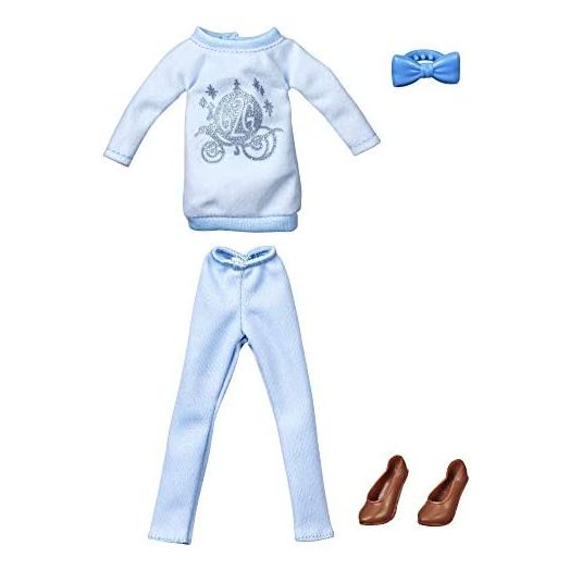 Disney Princess Comfy Squad Fashion Pack for Cinderella Doll, Clothes for Disney Fashion Doll Inspired by Ralph Breaks The Internet Movie