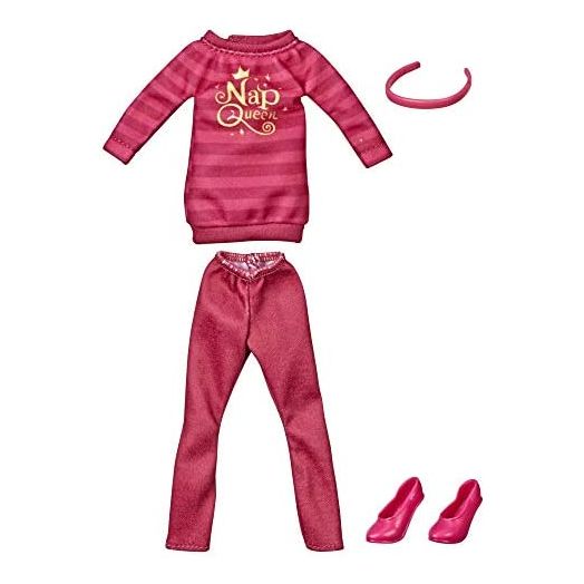 Disney Princess Comfy Squad Fashion Pack for Aurora Doll, Clothes for Disney Fashion Doll Inspired by Ralph Breaks The Internet Movie