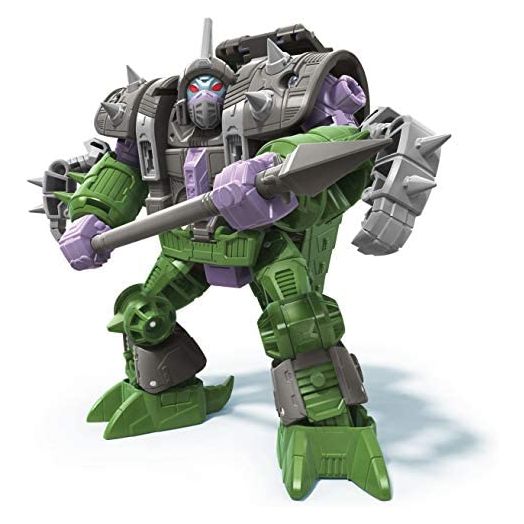Transformers Toys Generations War for Cybertron: Earthrise Deluxe WFC-E19 Quintesson Allicon Action Figure - Kids Ages 8 and Up, 5.5-inch