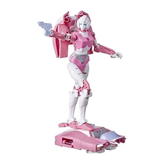 Transformers Toys Generations War for Cybertron: Earthrise Deluxe WFC-E17 Arcee Action Figure - Kids Ages 8 and Up, 5.5-inch