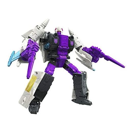 Transformers Toys Generations War for Cybertron: Earthrise Voyager WFC-E21 Decepticon Snapdragon Triple Changer Action Figure - 8 and Up, 7-inch