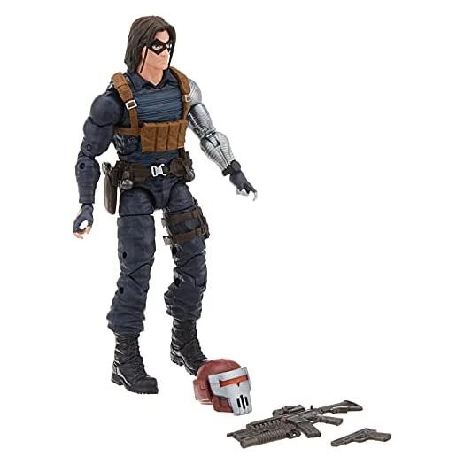 Marvel Hasbro Black Widow Legends Series 6-inch Collectible Winter Soldier Action Figure Toy, Premium Design, 2 Accessories, Ages 4 and Up