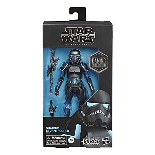 Star Wars: The Force Unleashed Shadow Stormtrooper The Black Series Action Exclusive 6 inch Figure
