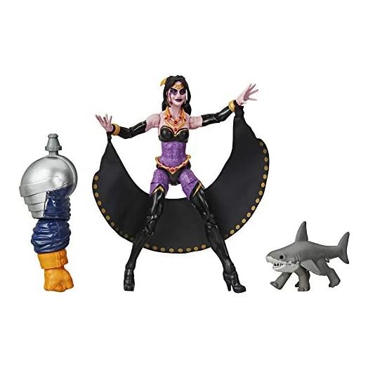 Marvel Hasbro Legends Series Deadpool Collection 6-inch Shiklah Action Figure Toy Premium Design and 1 Accessory , Black