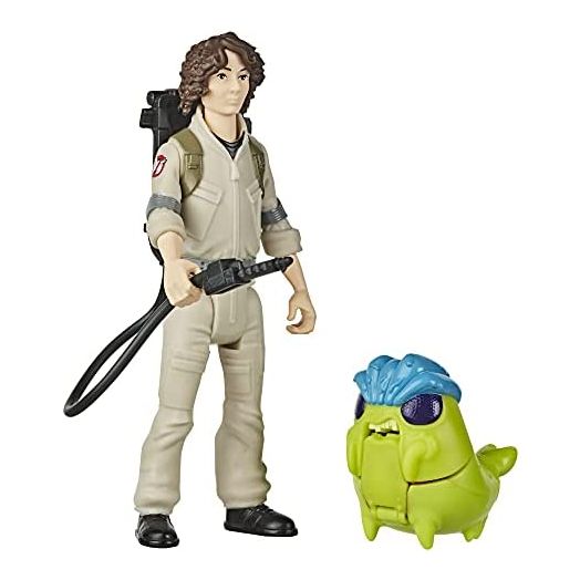 Ghostbusters Fright Features Trevor Figure with Interactive Ghost Figure and Accessory, Toys for Kids Ages 4 and Up, Great Gift for Kids