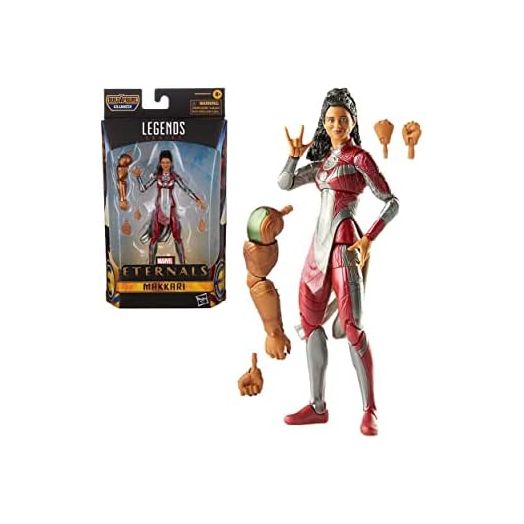Marvel Legends Series The Eternals 6-Inch Makkari Action Figure Toy, Movie-Inspired Design, Includes 2 Accessories, Ages 4 and Up
