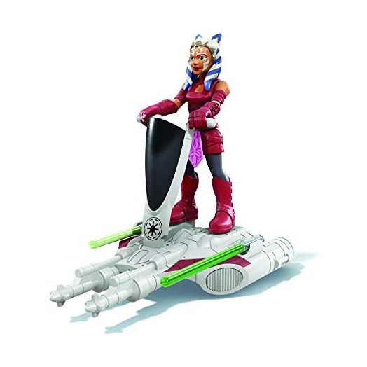 Star Wars Mission Fleet Gear Class Ahsoka Tano Aquatic Attack 2.5-Inch-Scale Figure and Vehicle, Toys for Kids Ages 4 and Up