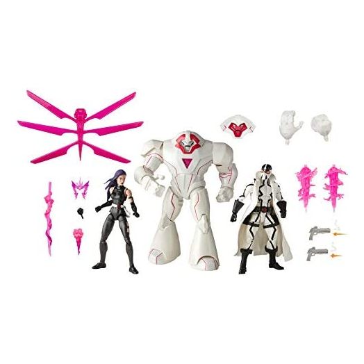 Marvel Hasbro Legends Series X-Men 6-inch Collectible Action Figures Psylocke, Nimrod, and Fantomex Toys (Amazon Exclusive)