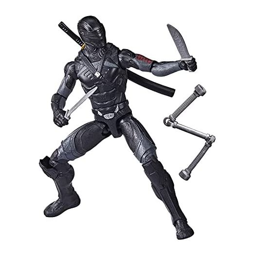 Snake Eyes: G.I. Joe Origins Snakes Eyes Action Figure Collectible Toy with Fun Action Feature and Accessories, Toys for Kids Ages 4 and Up