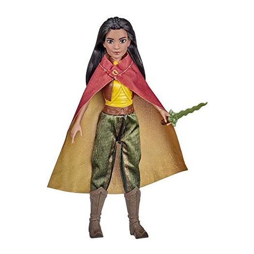 Disney Raya Fashion Doll with Clothes, Shoes, and Sword, Inspired by Disney's Raya and The Last Dragon Movie, Toy for Kids 3 Years and Up