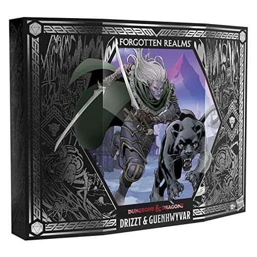 Dungeons & Dragons Forgotten Realms Drizzt & Guenhwyvar Exclusive