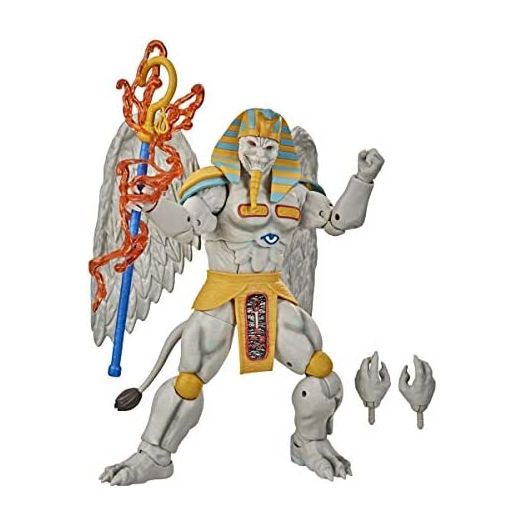 Power Rangers Lightning Collection Monsters Mighty Morphin King Sphinx 8-Inch Premium Collectible Action Figure Toy with Accessories