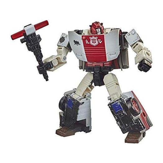 Transformers War for Cybertron Netflix Trilogy White 6 Inch Action Figure Deluxe Class Exclusive - Red Alert