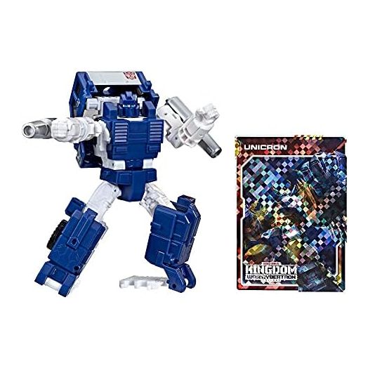 Transformers Toys Generations War for Cybertron: Kingdom Deluxe WFC-K32 Autobot Pipes Action Figure - Kids Ages 8 and Up, 5.5-inch