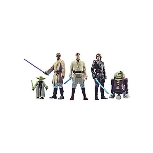 Star Wars Celebrate The Saga Toys Jedi Order Action Figure Set, 3.75-Inch-Scale Collectible Figures 5-Pack, Toys for Kids Ages 4 and Up