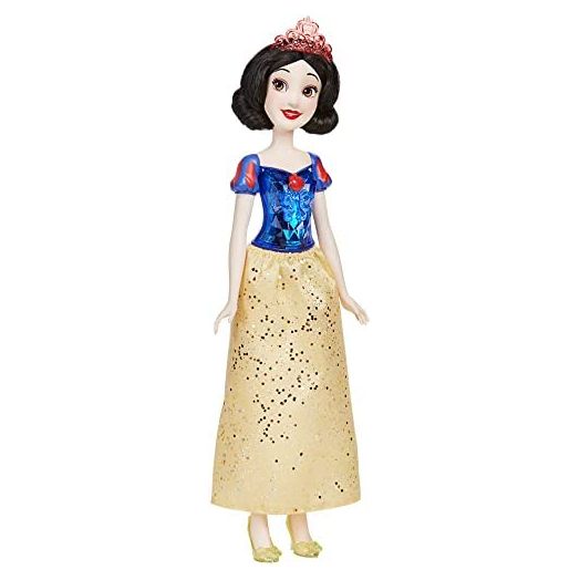 Disney Princess Royal Shimmer Snow White Doll, Fashion Doll with Skirt and Accessories, Toy for Kids Ages 3 and Up