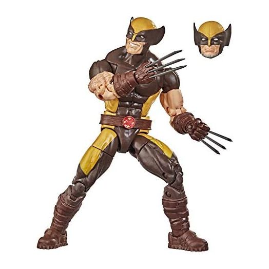 Marvel Hasbro Legends Series X-Men 6-inch Collectible Wolverine Action Figure Toy, Premium Detail and Accessory, Ages 4 and Up