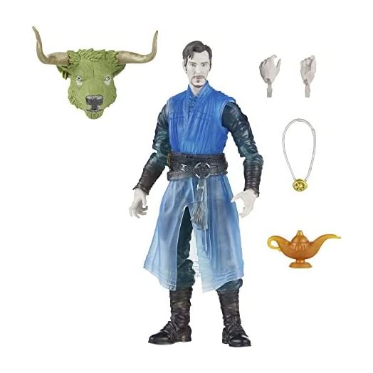 Marvel Legends Series Doctor Strange 6-inch Collectible Astral Form Doctor Strange Cinematic Universe Action Figure Toy, 2 Accessories and 2 Build-A-Figure Parts