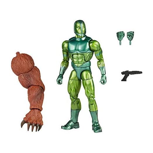 Marvel Hasbro Legends Series 6-inch Vault Guardsman Action Figure Toy, Includes 3 Accessories and Build-A-Figure Part, Premium Design and Articulation