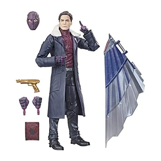 Avengers Hasbro Marvel Legends Series 6-inch Action Figure Toy Baron Zemo, Premium Design and 5 Accessories, for Kids Age 4 and Up , Blue