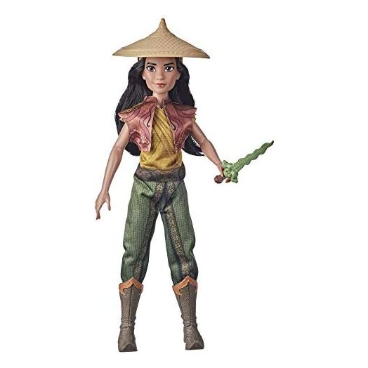 Disney Raya and The Last Dragon Raya's Adventure Styles, Fashion Doll with Clothes, Shoes, and Sword Accessory, Toy for Kids 3 Years and Up