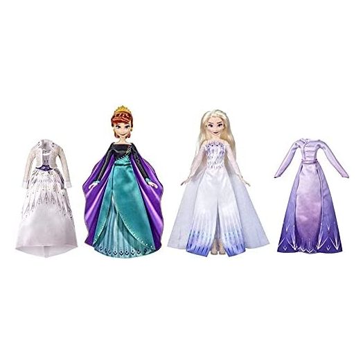 Disney's Frozen 2 Anna and Elsa Royal Fashion, Clothes and Accessories (Elsa & Anna)