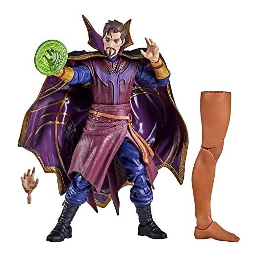 Marvel Legends Series 6-inch Scale Action Figure Toy Doctor Strange Supreme, Premium Design, 1 Figure, 1 Accessory, and Build-a-Figure Part