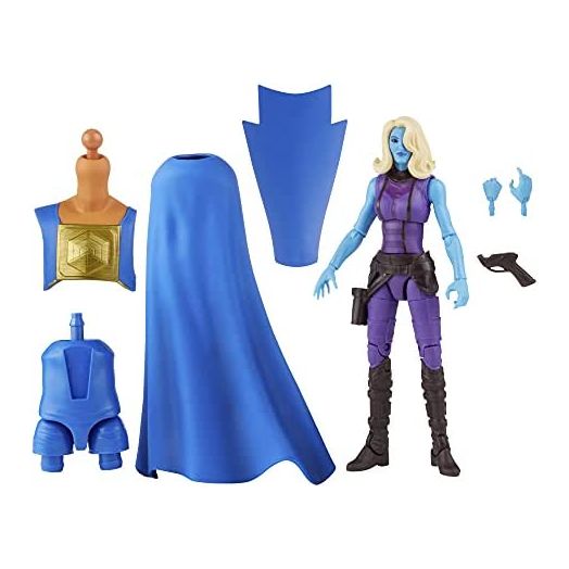 Marvel Legends Series 6-inch Scale Action Figure Toy Heist Nebula, Premium Design, 1 Figure, 1 Accessory, and 2 Build-a-Figure Parts