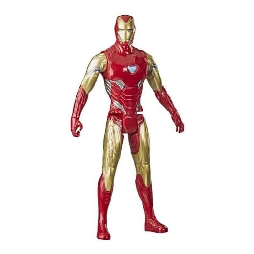 Avengers Marvel Titan Hero Series Collectible 12-Inch Iron Man Action Figure, Toy for Ages 4 and Up