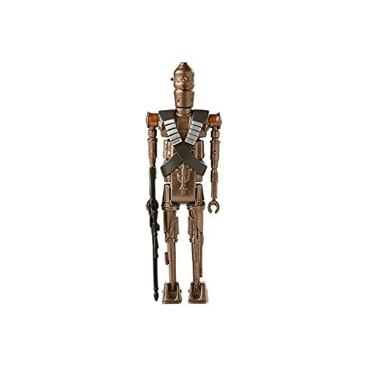 Star Wars Retro Collection IG-11 Toy 3.75-Inch-Scale The Mandalorian Collectible Action Figure with Accessories, Toys for Kids Ages 4 and Up,F2021