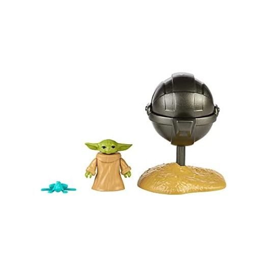 Star Wars Retro Collection The Child Toy 3.75-Inch-Scale The Mandalorian Action Figure with Accessories, Toys for Kids Ages 4 and Up,F2023