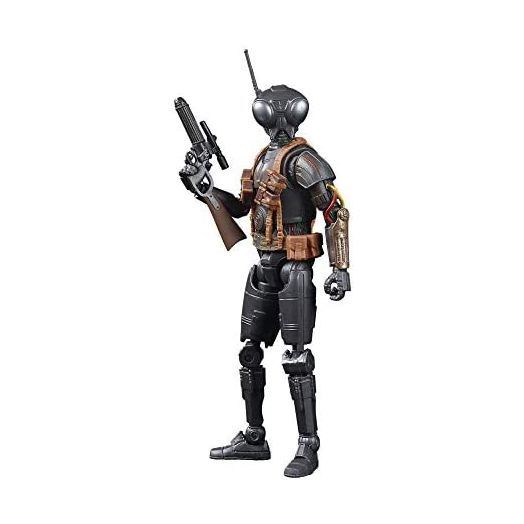 Star Wars The Black Series Q9-0 (Zero) Toy 6-Inch-Scale The Mandalorian Collectible Figure with Accessories, Toys for Kids Ages 4 and Up,F1868