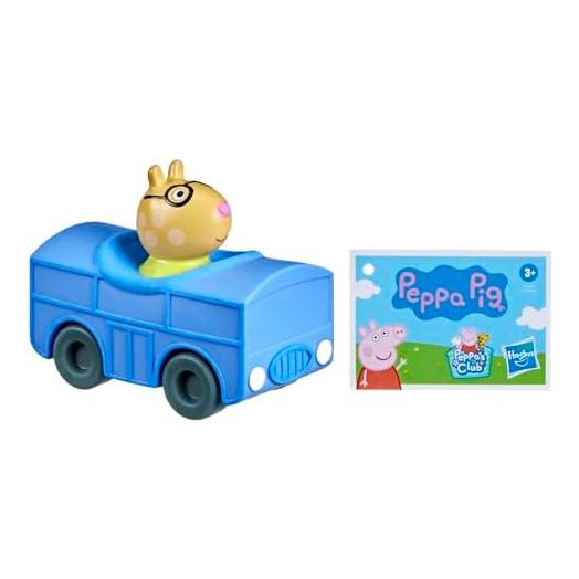 Peppa Pig Peppa’s Adventures Little Buggy Vehicle, Preschool Toy for Ages 3 and Up - Pedro Pony in School Bus