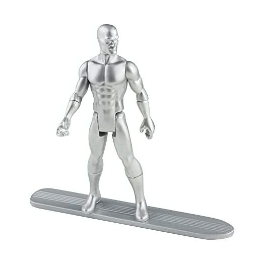 Marvel Hasbro Legends Series 3.75-inch Retro 375 Collection Silver Surfer Action Figure Toy
