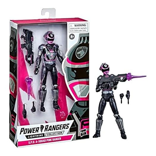 Hasbro Power Rangers: Space Patrol Delta Pink Ranger Lightning Collection 6-in Action Figure - Exclusive