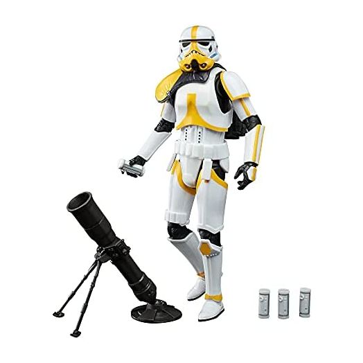 Star Wars The Black Series Artillery Stormtrooper Toy 6-Inch-Scale The Mandalorian Collectible Figure, Toys for Kids Ages 4 and Up (Amazon Exclusive),F2883