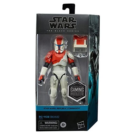 Star Wars The Black Series Gaming Greats 6 Inch Action Figure Exclusive - RC-1138 Red Trooper (BOSS)