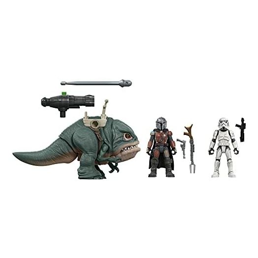 Star Wars Hasbro Mission Fleet Expedition Class The Mandalorian, Blurrg, Remnant Stormtrooper Toys, Battle of The Wasteland