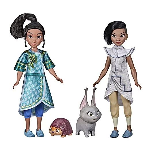 Disney's Raya and The Last Dragon Young Raya and Namaari Fashion Dolls 2-Pack, Fashion Doll Clothes, Toy for Kids 3 and up