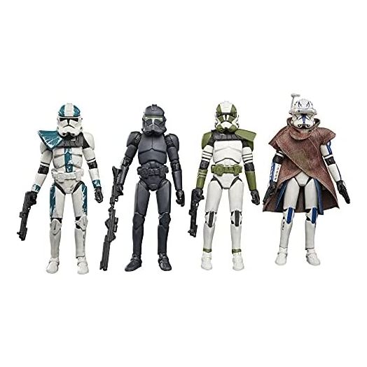 Star Wars The Vintage Collection The Bad Batch Special 4-Pack, 3.75-inch-Scale Action Figures, Toys for Kids Ages 4 and Up (Amazon Exclusive),F2886