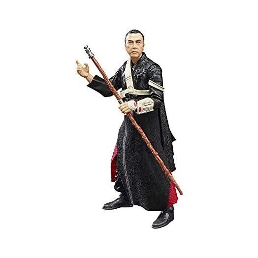 Star Wars The Black Series Chirrut Îmwe 6-Inch-Scale Rogue One: A Story Collectible Action Figure, Toys for Kids Ages 4 and Up