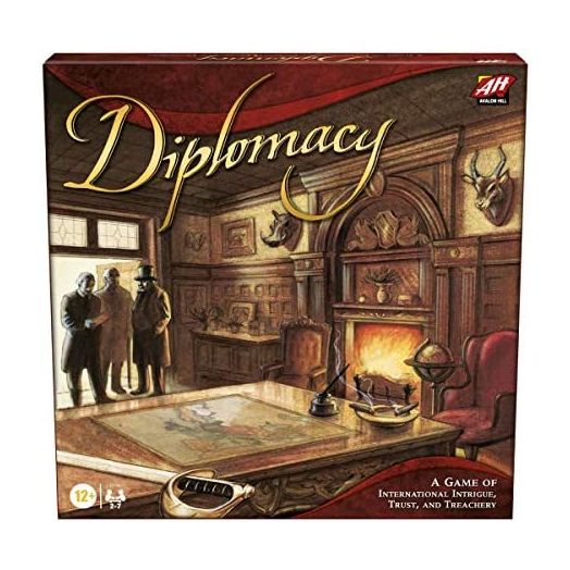 Hasbro Gaming Avalon Hill Diplomacy Cooperative Board Game, European Political Themed Strategy Game, Ages 12 and Up, 2-7 Players