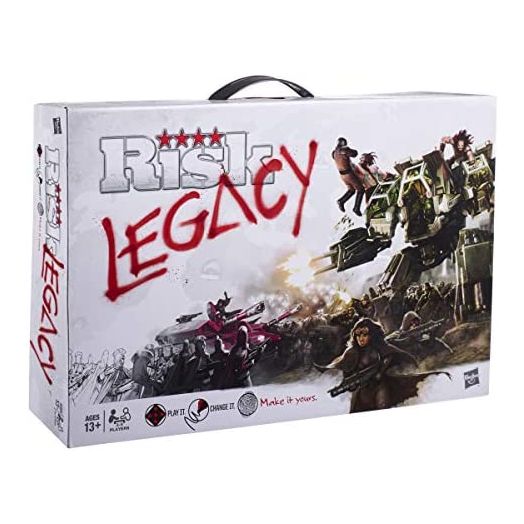 Hasbro Gaming Avalon Hill Risk Legacy Strategy Tabletop Game, Immersive Narrative Game