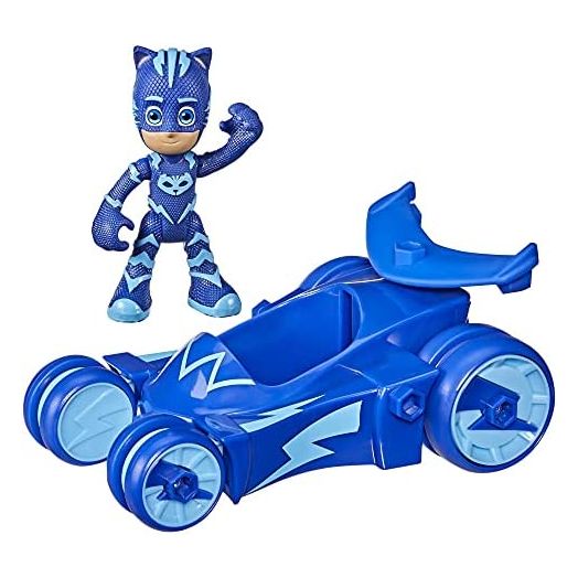 PJ Masks Cat-Car Preschool Toy, Catboy Car with Catboy Action Figure for Kids Ages 3 and Up