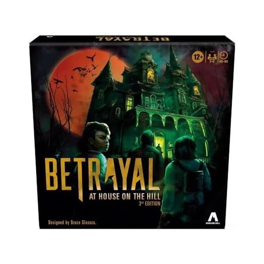 Avalon Hill Betrayal at The House on The Hill 3rd Edition Board Game, 3-6 Players